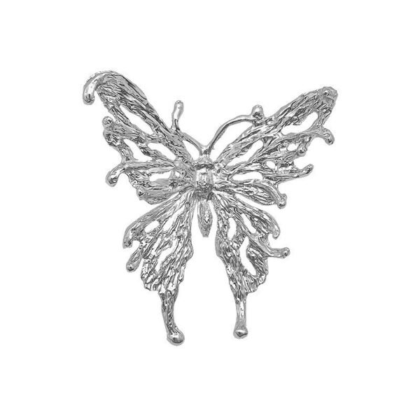 Antique Butterfly Moth Adjustable Ring, Vintage Ring Cool Style, Jewelry for Men Women - 图片 4
